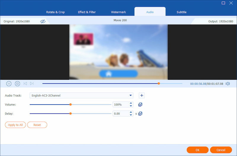 Anymp4 Blu Ray Ripper Editing Tools
