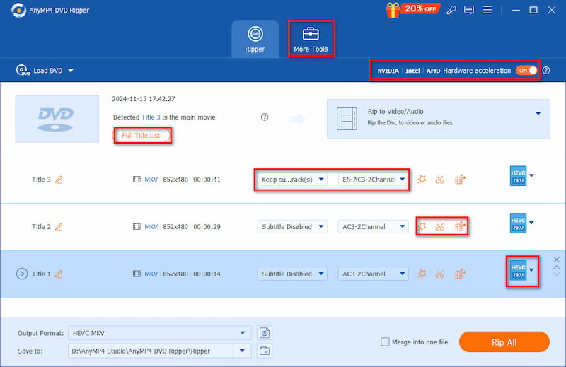 Anymp4 Dvd Ripper Simple Ui