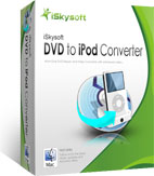 box of iskysoft dvd to ipod converter for mac