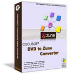 box of cucusoft DVD to Zune Converter
