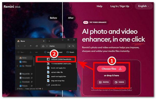 Unblur Video In Remini
