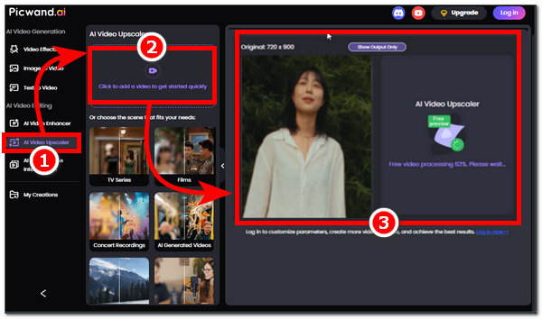 Upload Video In Picwand