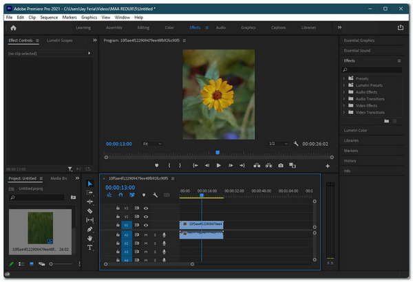 Open Adobe Premiere Pro