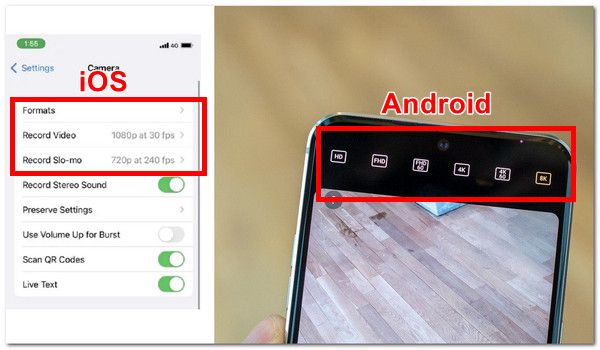 Laraskan Tetapan Kamera