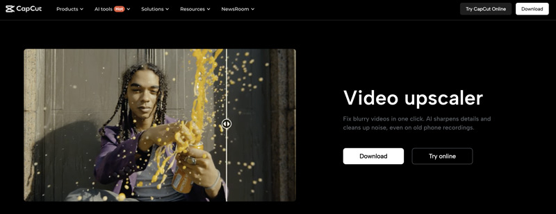 CapCut Video Upscaler Ai Online