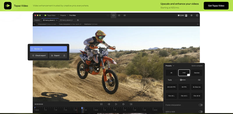Winxvideo אלטרנטיבי לבינה מלאכותית טופז וידאו