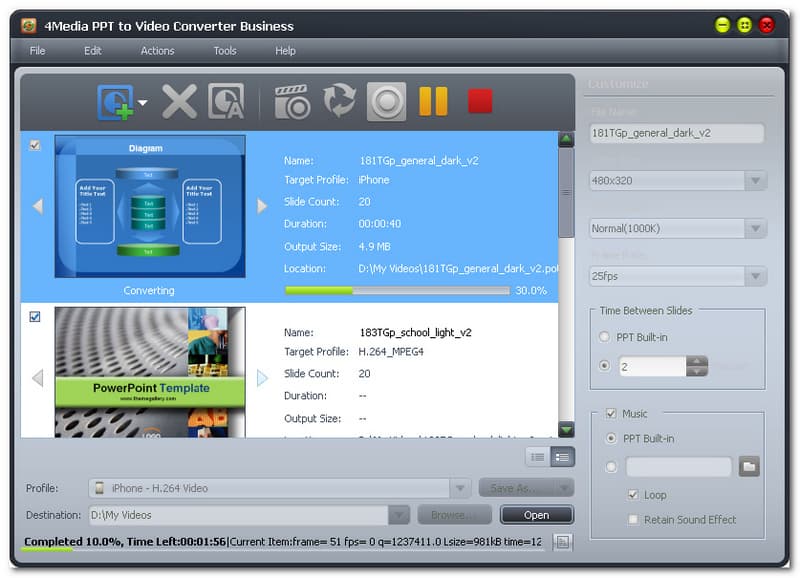 Convertitore 4Media PowerPoint in DVD