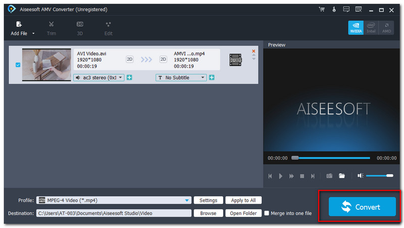 ตัวแปลง Aiseesoft AMV Converter