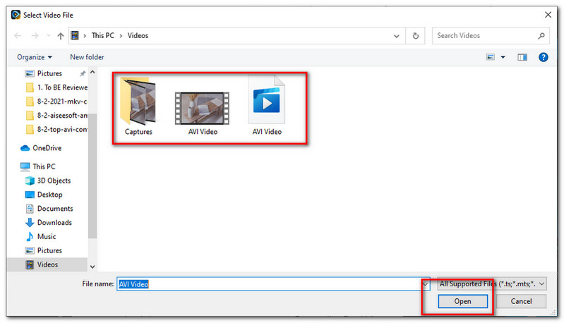 ไฟล์หน้าต่าง Aiseesoft MV Converter