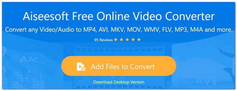 Aiseesoft gratis online video-omzetter