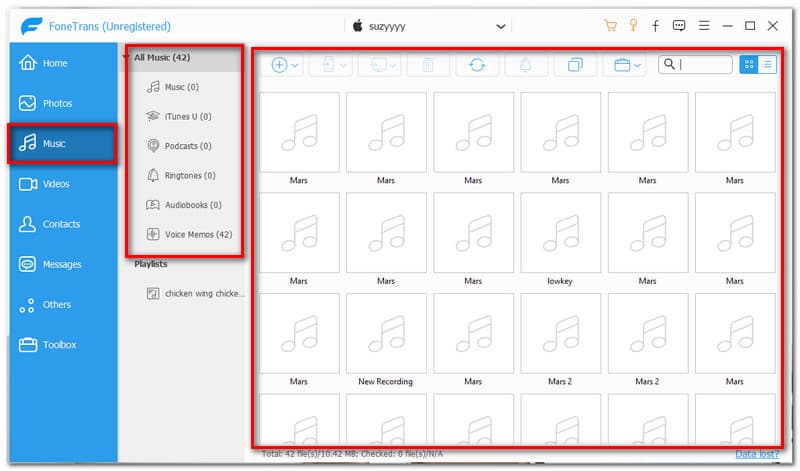 Transferencia de música Aiseesoft