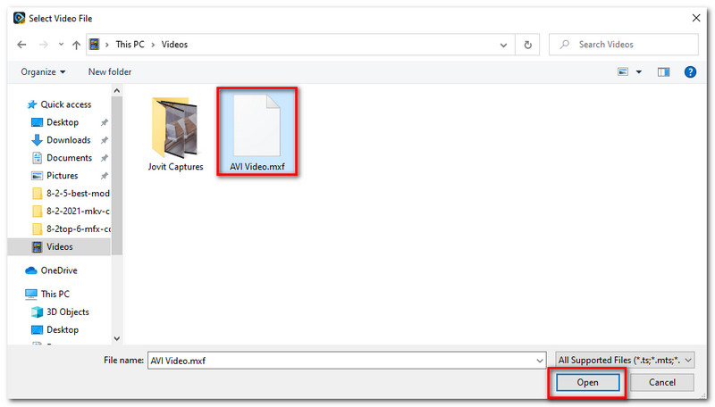 Aiseesoft MXF Converter File Location