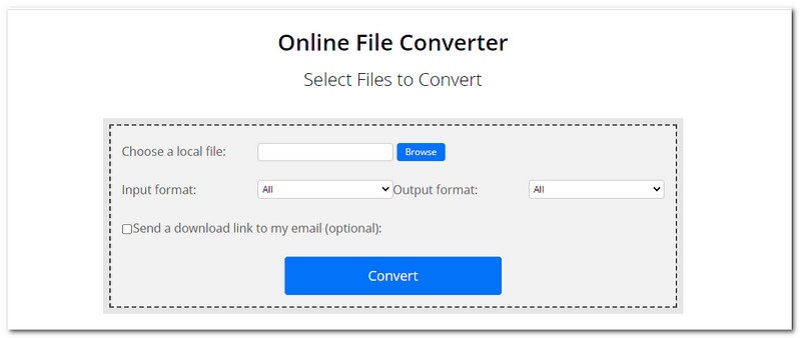 Converti file com