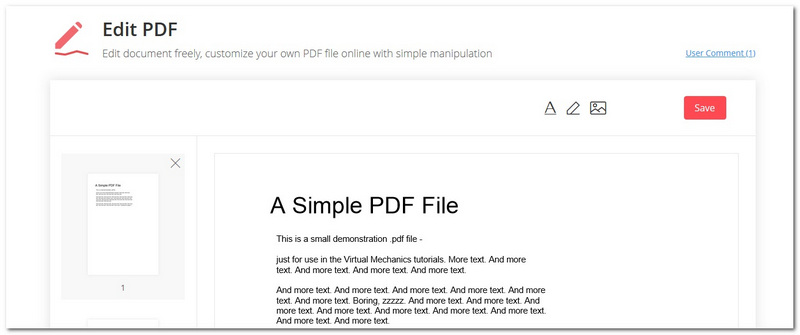 Easepdf Editor PDF Online