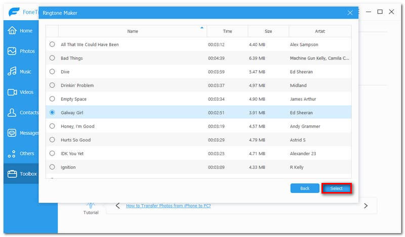 Fonetrans Selectarea Muzicii