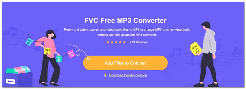 Công cụ chuyển đổi MP3 miễn phí FVC