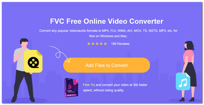 Giao diện web FVC