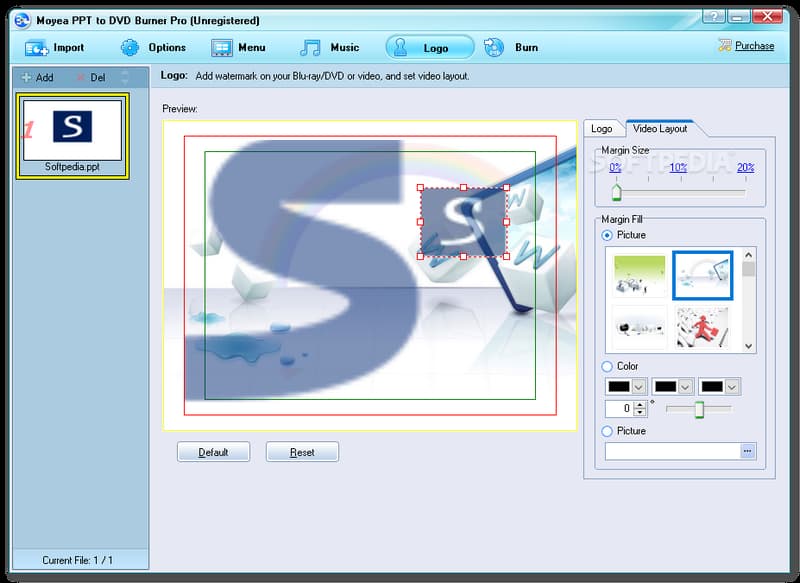 Moyea PPT DVD-polttimeen