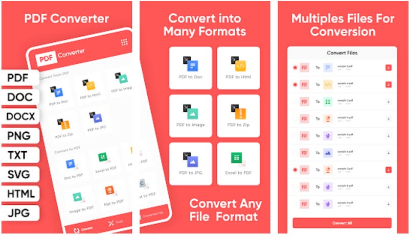 Aplikace PDF Converter