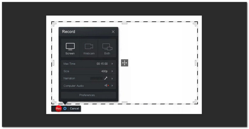 เครื่องบันทึกวิดีโอ Screencast