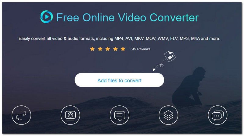 Vidmore gratis online video-omzetter