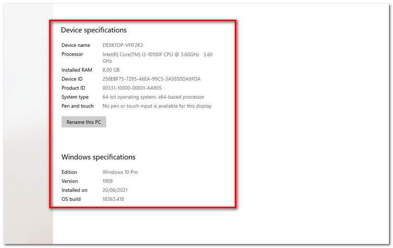 Windowsのシステム要件