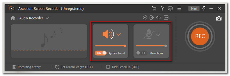 Aiseesoft Schermrecorder Aan