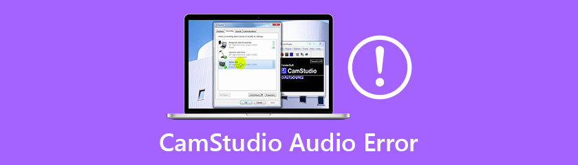 Eroare audio CamStudio