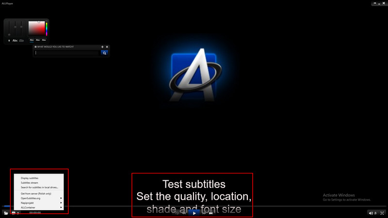 AllPlayer AI Subtitles