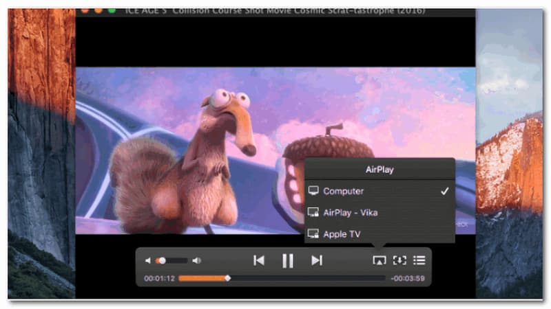 Elmedia Player Interface