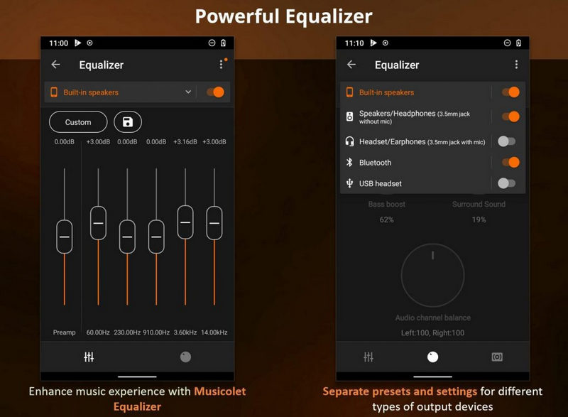 Musicolet Review Equalizer