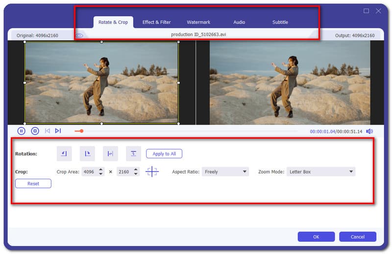 Aiseesoft Video Converter Ultimate redigeringsverktøy