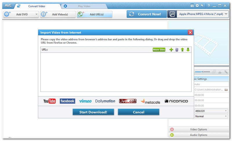 Enhver Video HD Converter Gratis Converter