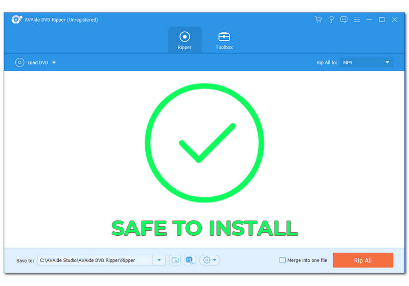 AVAide DVD Ripper Safe To Installation