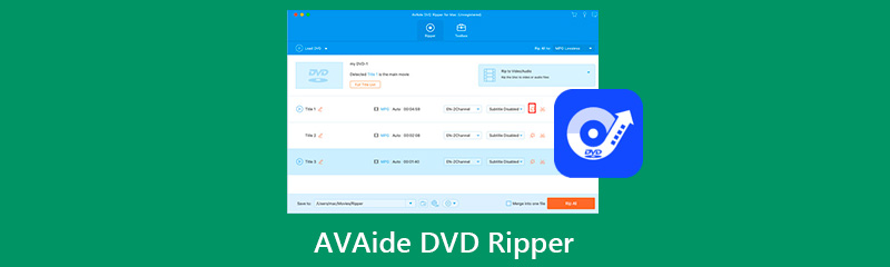 AVAide DVD 開膛手