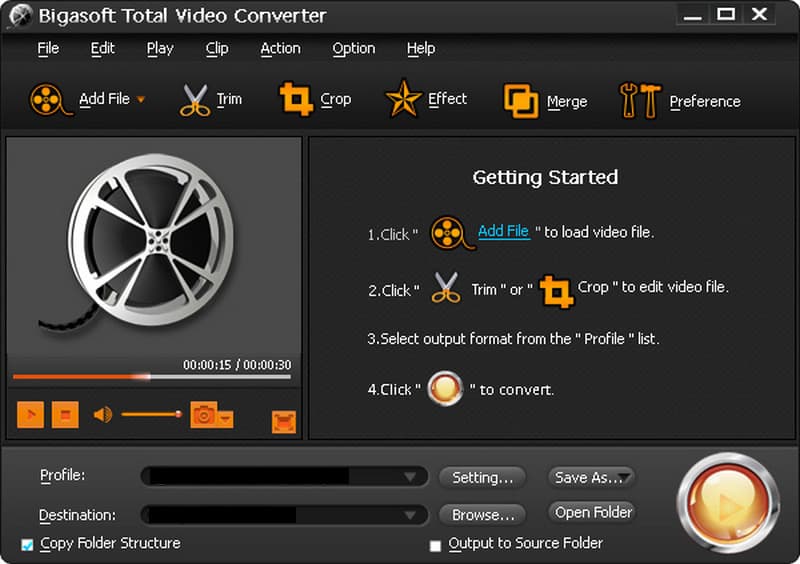 Bigasoft Total Video Converter