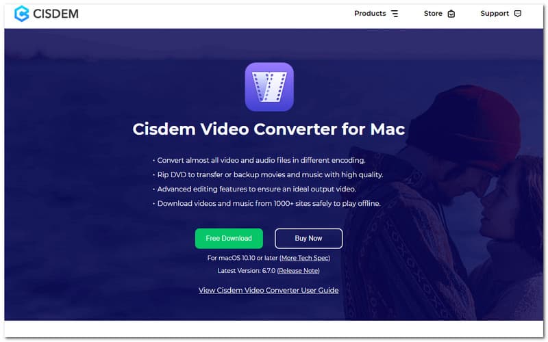 Cisdem Video Converter voor Mac