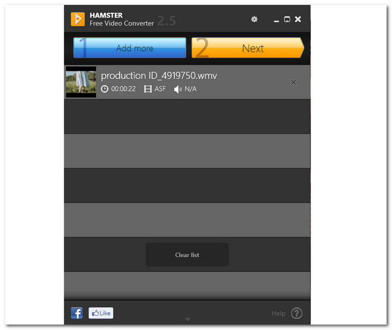 Hamster Gratis Video MP3 Naar MP4 Converter