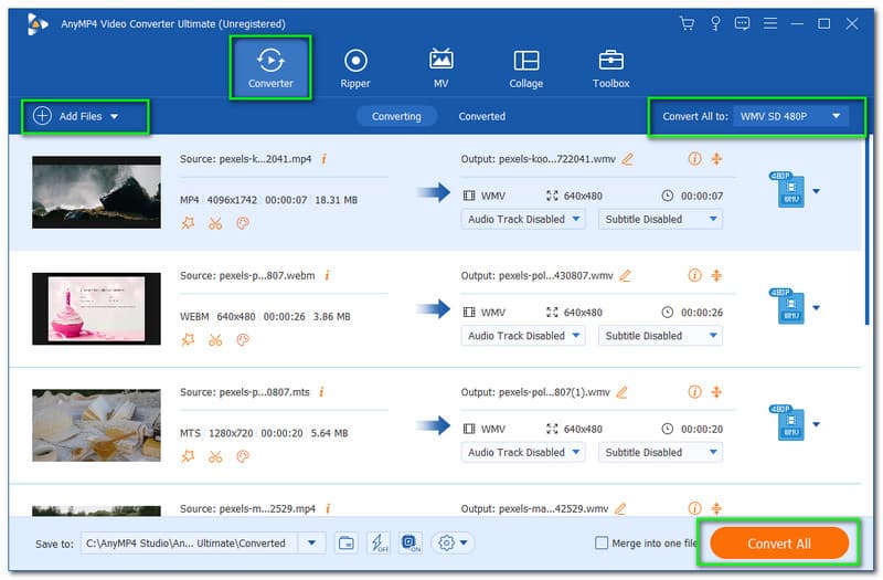 Alternative ultime à AnyMP4 Video Converter