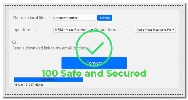 Convertfiles.com Sicurezza