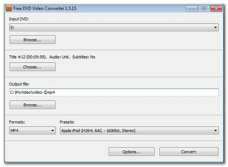 DVDVideoSoft Gratis video-omzetter Gratis dvd-video-omzetter