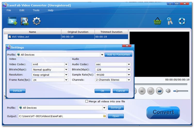 Az EaseFab Video Converter áttekintése