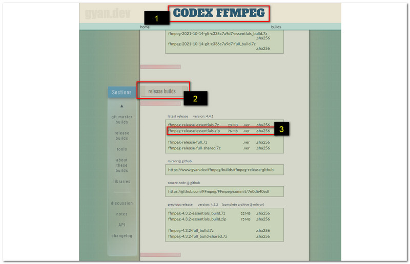 Recenzja FFmpeg Pobierz plik zip