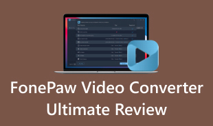 Revisão final do FonePaw Video Converter