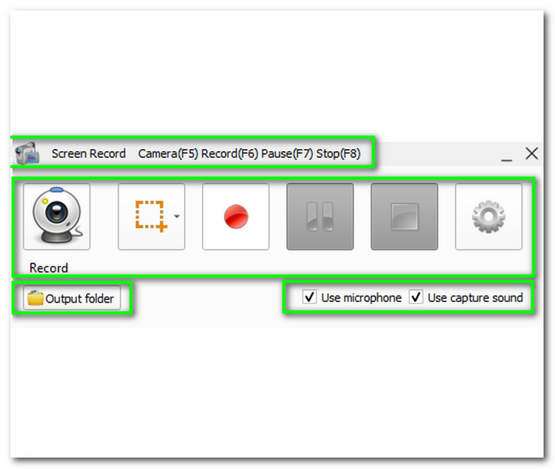 định dạng Factory Screen Recorder