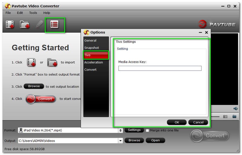 Pavtube Video Converter Запись TiVo и DVD Преобразование