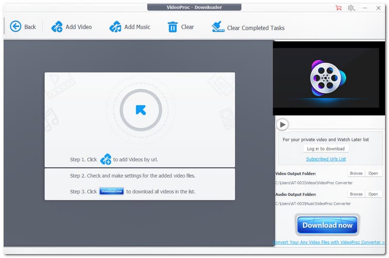 VideoProc Converter Media Downloader