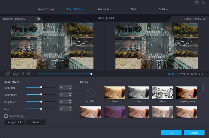 Fitur Pengeditan Video Converter Vidmore