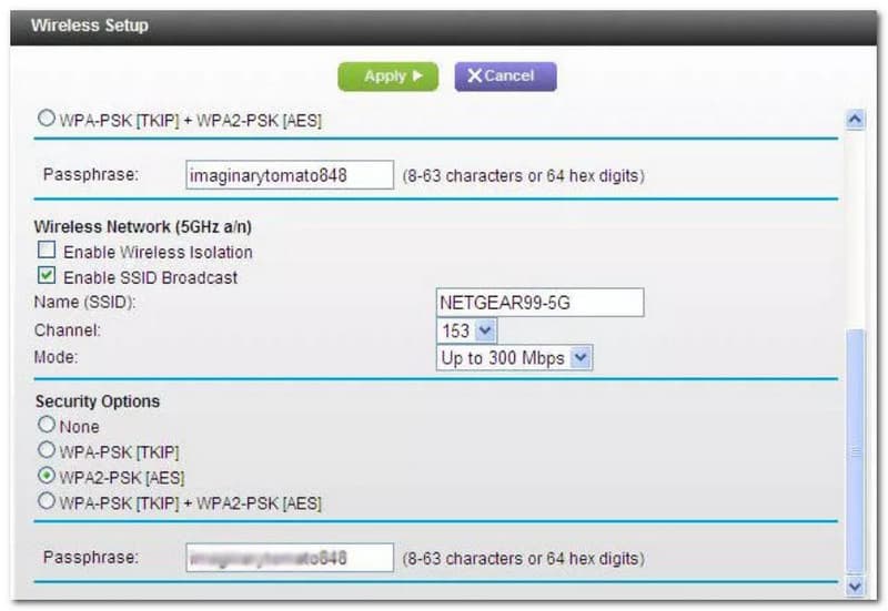 Admin Router Wireless