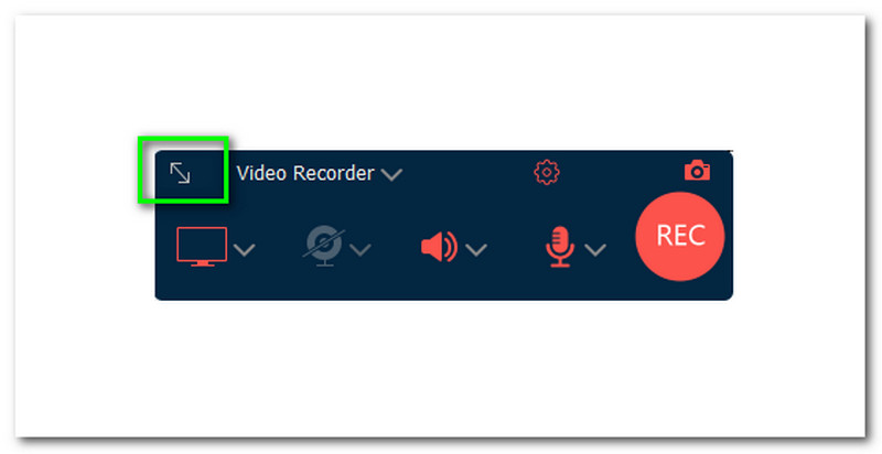 AnyRec Screen Recorder มินิอินเทอร์เฟซ